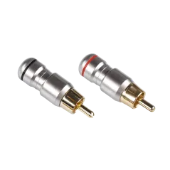 Wtyk RCA metalowy HD-287