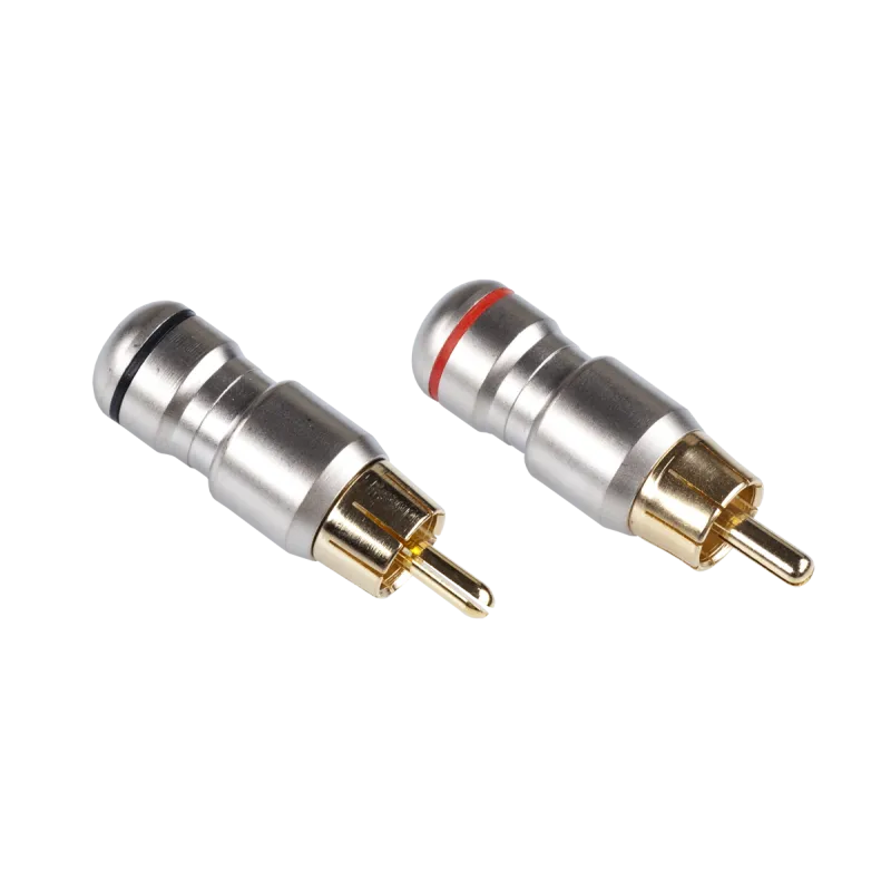 Wtyk RCA metalowy HD-287 Wtyk RCA metalowy HD-287
