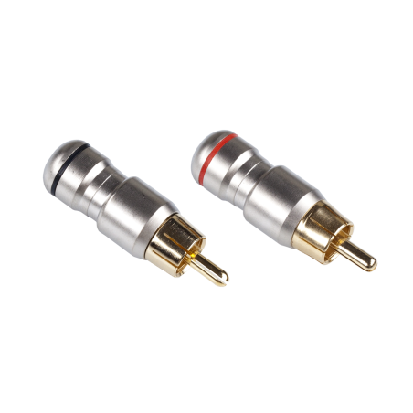 Wtyk RCA metalowy HD-287
