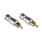 Wtyk RCA metalowy HD-287 Wtyk RCA metalowy HD-287