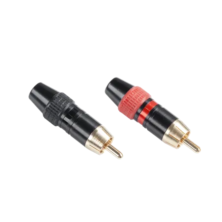 Wtyk RCA metalowy HD-290