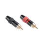 Wtyk RCA metalowy HD-290