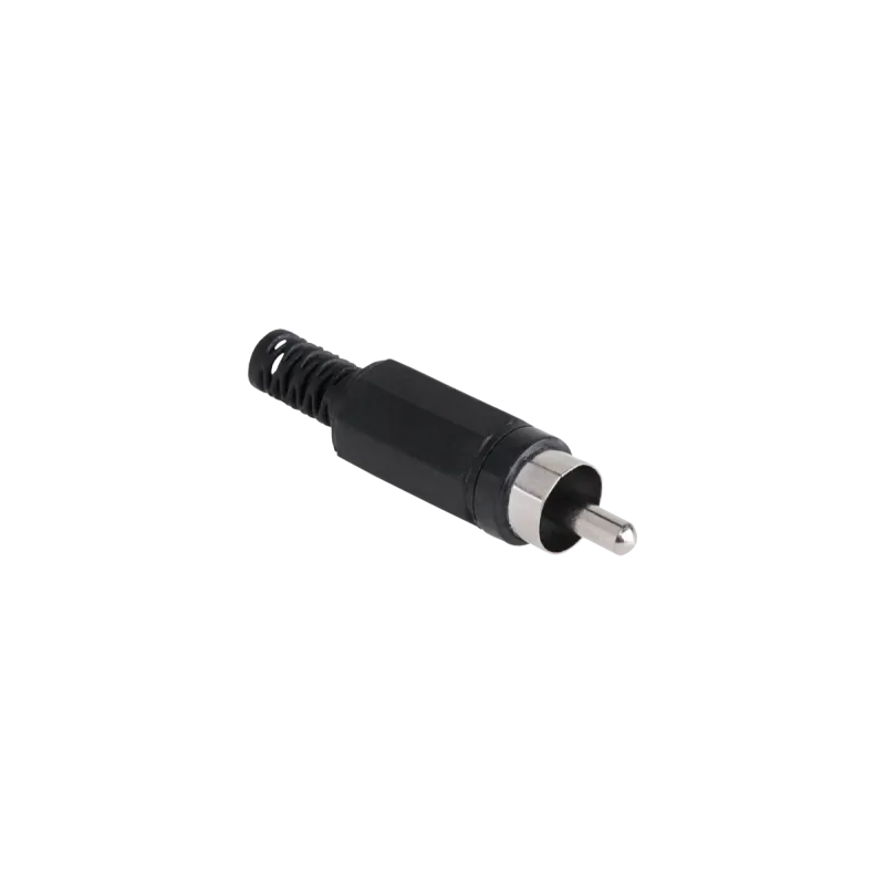 Wtyk RCA-czarny