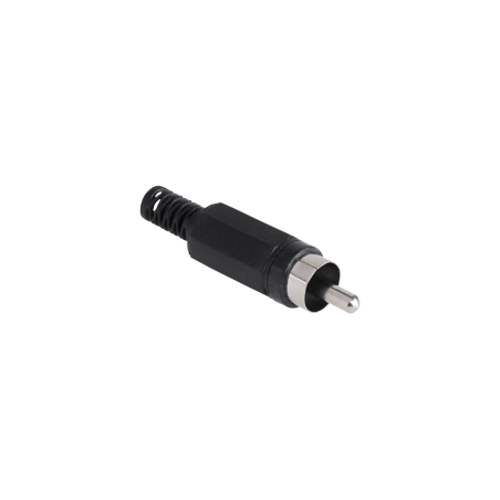 Wtyk RCA-czarny