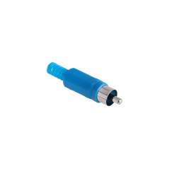 Wtyk RCA-niebieski NH405