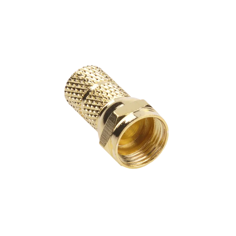 Wtyk SAT F 6,8 mm GOLD CU Cabletech