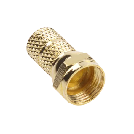 Wtyk SAT F 6,8 mm GOLD CU Cabletech