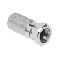Wtyk SAT F 9,7mm CU na kabl RG11 Wtyk SAT F 9,7mm CU na kabl RG11