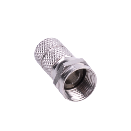 Wtyk SAT F miedziany RG6U/6,5mm
