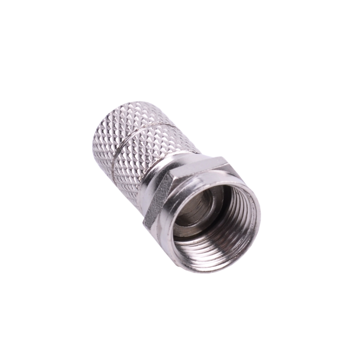 Wtyk SAT F miedziany RG6U/6,5mm Wtyk SAT F miedziany RG6U/6,5mm