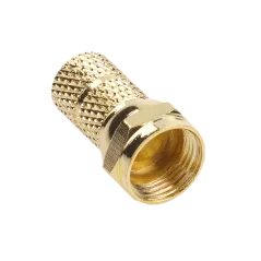 Wtyk SAT F/6,8mm/GOLD CU