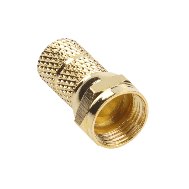 Wtyk SAT F/6,8mm/GOLD CU Wtyk SAT F/6,8mm/GOLD CU