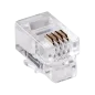 Wtyk telefon. 4P 4C x100szt Wtyk telefon. 4P 4C x100szt