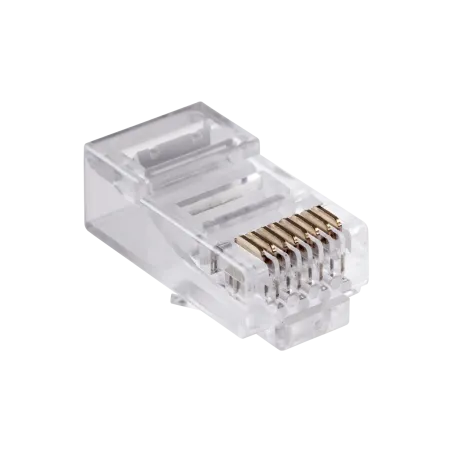Wtyk telefon. 8P 8C(drut) x100szt. CAT 6e