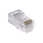 Wtyk telefon. 8P 8C(drut) x100szt. CAT 6e Wtyk telefon. 8P 8C(drut) x100szt. CAT 6e