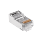 Wtyk telefon. RJ45 8P 8C +EKRAN Wtyk telefon. RJ45 8P 8C +EKRAN