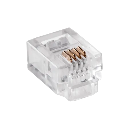 Wtyk telefon.RJ11 6P 4C