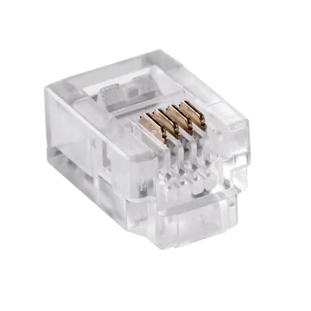 Wtyk telefon.RJ11 6P 4C x100szt.