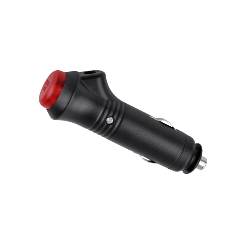 Wtyk zapalniczki sam. z włącznikiem on-off