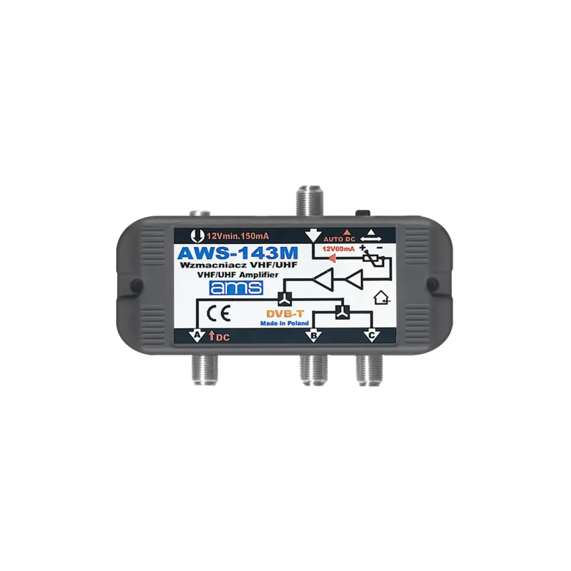 Wzmacniacz antenowy AMS AWS-143M