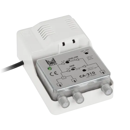 Wzmacniacz antenowy szerokopasmowy 24V CA-210 ALCAD