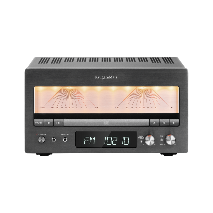Wzmacniacz HiFi klasy A Kruger&Matz KM1995-A ( CD, USB, Bluetooth, radio cyfrowe DAB+, FM ) Wzmacniacz HiFi klasy A Kruger&Matz KM1995-A ( CD, USB, Bluetooth, radio cyfrowe DAB+, FM )