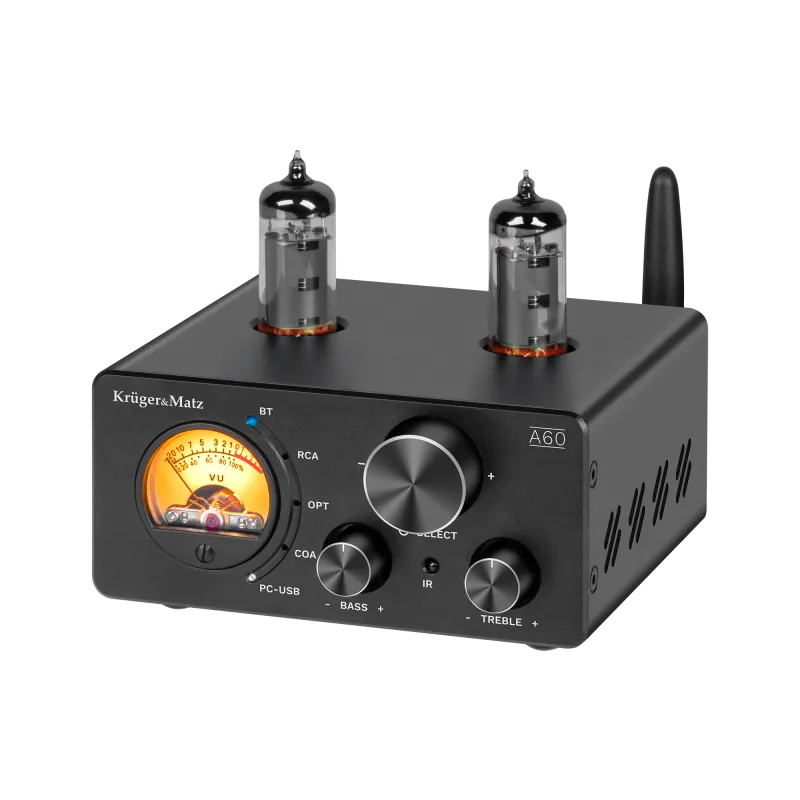 Wzmacniacz lampowy stereo Kruger&Matz model A60 Wzmacniacz lampowy stereo Kruger&Matz model A60