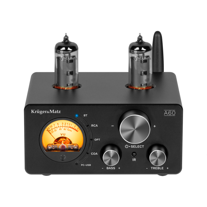 Wzmacniacz lampowy stereo Kruger&Matz model A60 Wzmacniacz lampowy stereo Kruger&Matz model A60