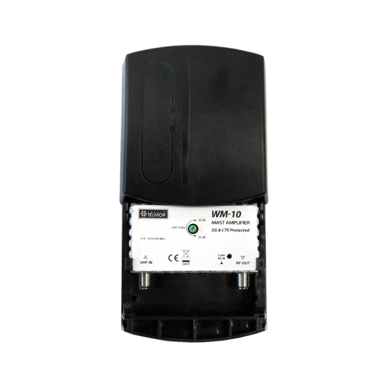 Wzmacniacz masztowy WM-10 UHF DVB-T2 5G PROTECTED Telkom Telmor