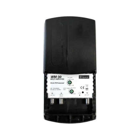 Wzmacniacz masztowy WM-30 FM/VHF+UHF DVB-T2 5G PROTECTED Telkom Telmor
