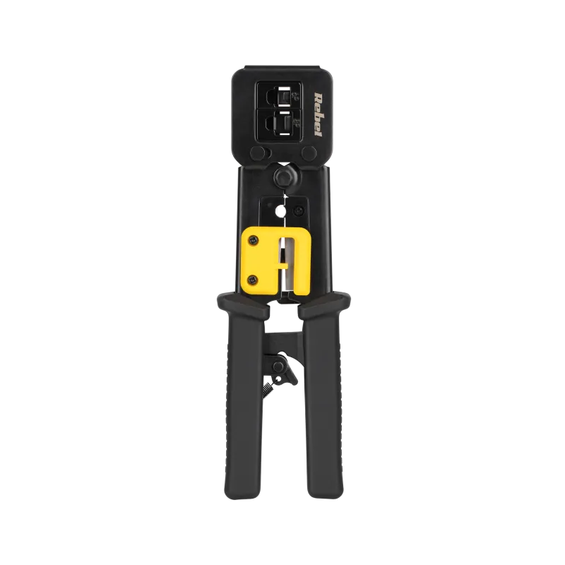Zaciskarka wtyków przelotowych RJ45, RJ12, RJ11 Zaciskarka wtyków przelotowych RJ45, RJ12, RJ11