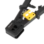 Zaciskarka wtyków przelotowych RJ45, RJ12, RJ11 Zaciskarka wtyków przelotowych RJ45, RJ12, RJ11
