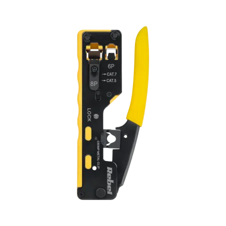 Zaciskarka wtyków przelotowych RJ45/RJ12