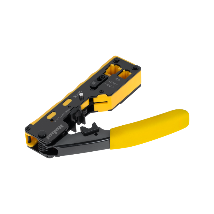 Zaciskarka wtyków przelotowych RJ45/RJ12 Zaciskarka wtyków przelotowych RJ45/RJ12