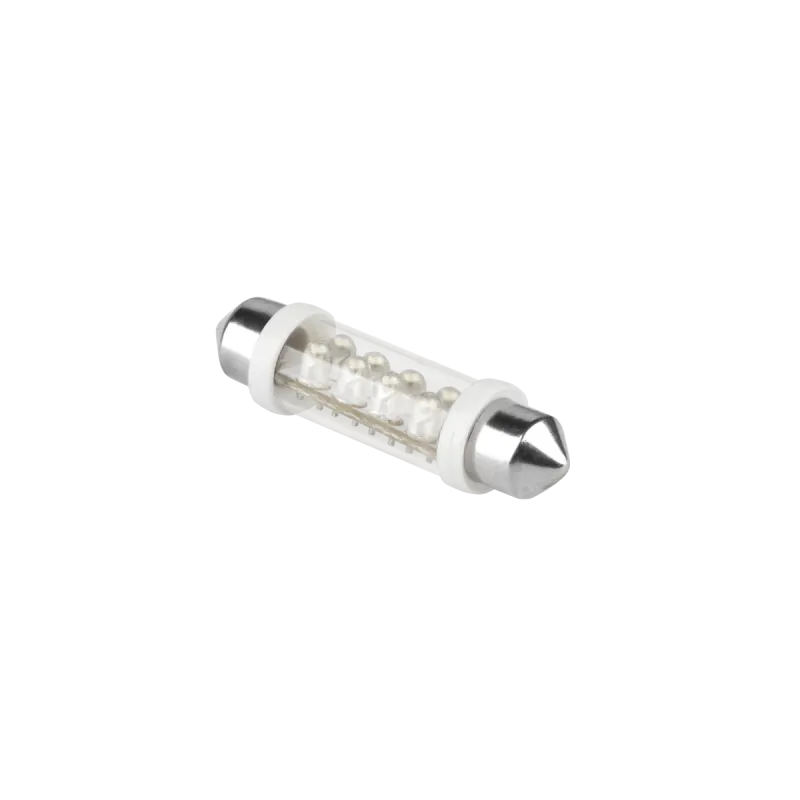 Żarówka samochodowa LED 12V 10*42-8LED Sv8,5 biała