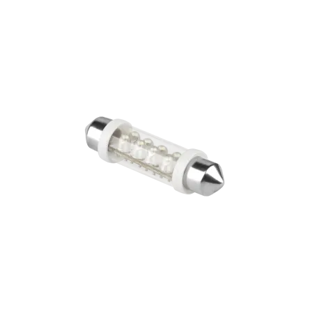 Żarówka samochodowa LED 12V 10*42-8LED Sv8,5 biała