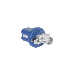 Żarówka samochodowa 12V B8.5 d -1LED niebieska (płaska)