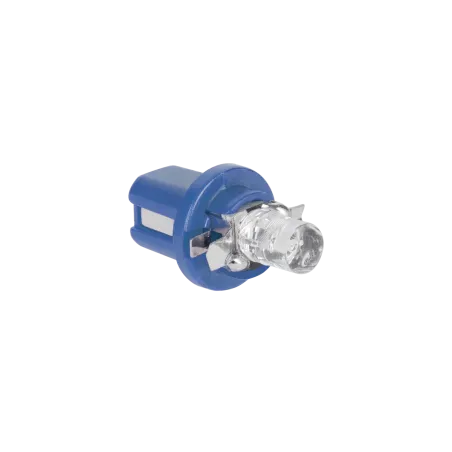Żarówka samochodowa 12V B8.5 d -1LED niebieska (płaska)