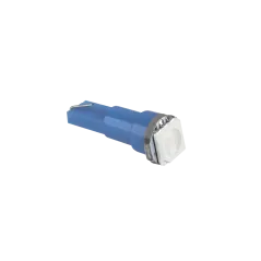 Żarówka samochodowa 12V T5-WG 1SMD 5050 3chips niebieska