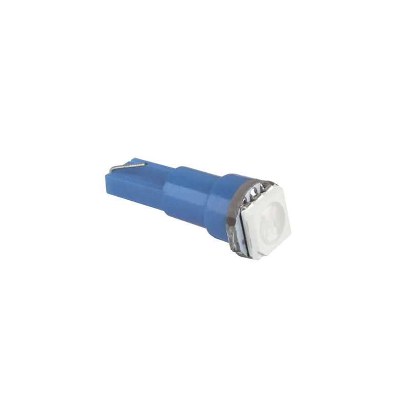 Żarówka samochodowa 12V T5-WG 1SMD 5050 3chips niebieska Żarówka samochodowa 12V T5-WG 1SMD 5050 3chips niebieska