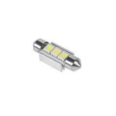 Żarówka samochodowa LED (Canbus) SV8,5 11x36mm 3x5050 SMD, biała