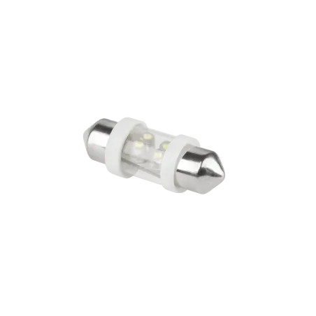 Żarówka samochodowa LED 12V 10*31-4LED Sv8,5 biała