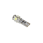 Żarówka samochodowa LED T10 (Canbus) - 5x SMD5050, biała
