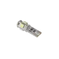 Żarówka samochodowa LED T10 (Canbus) - 5x SMD5050, biała