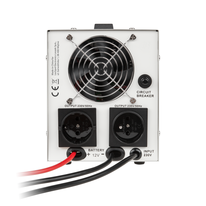 Zasilacz awaryjny KEMOT PROsinus-1000 przetwornica z czystym przebiegiem sinusoidalnym i funkcją ładowania 12V 230V 1000VA/700W Zasilacz awaryjny KEMOT PROsinus-1000 przetwornica z czystym przebiegiem sinusoidalnym i funkcją ładowania 12V 230V 1000VA/700W
