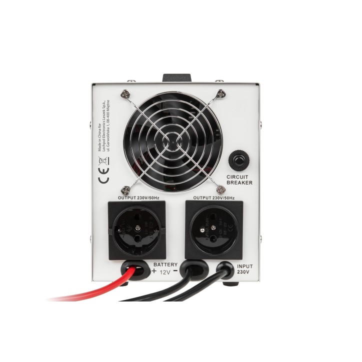 Zasilacz awaryjny KEMOT PROsinus-1000 przetwornica z czystym przebiegiem sinusoidalnym i funkcją ładowania 12V 230V 1000VA/700W Zasilacz awaryjny KEMOT PROsinus-1000 przetwornica z czystym przebiegiem sinusoidalnym i funkcją ładowania 12V 230V 1000VA/700W