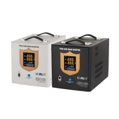 Zasilacz awaryjny KEMOT PROsinus-2000 przetwornica z czystym przebiegiem sinusoidalnym i funkcją ładowania 12V 230V 2000VA/120