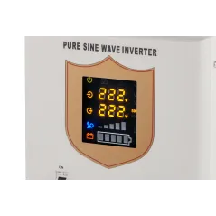 Zasilacz awaryjny KEMOT PROsinus-2000 przetwornica z czystym przebiegiem sinusoidalnym i funkcją ładowania 12V 230V 2000VA/120