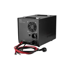 Zasilacz awaryjny KEMOT PROsinus-2000 przetwornica z czystym przebiegiem sinusoidalnym i funkcją ładowania 12V 230V 2000VA/1200