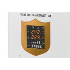 Zasilacz awaryjny KEMOT PROsinus-2000/24 przetwornica z czystym przebiegiem sinusoidalnym i funkcją ładowania 24V 230V 2000VA/